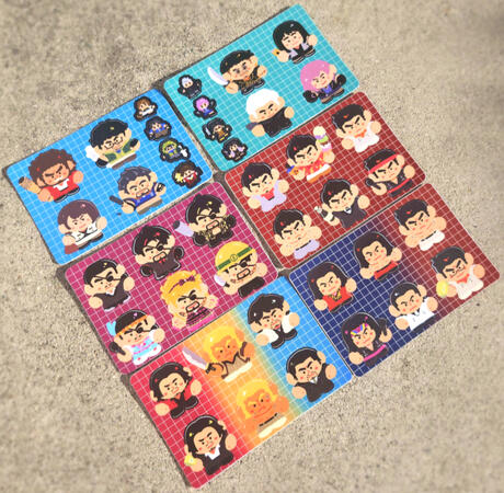 Yakuza Sticker Sheets