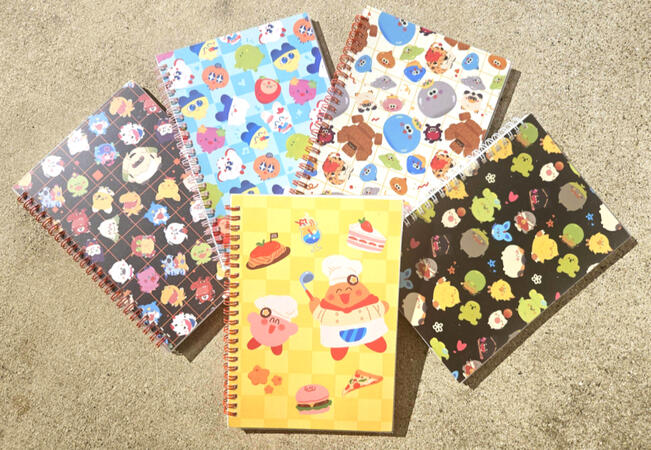 Sticker Books (Digimon, Tamagotchi, Dragon Quest, Final Fantasy, and Kirby)