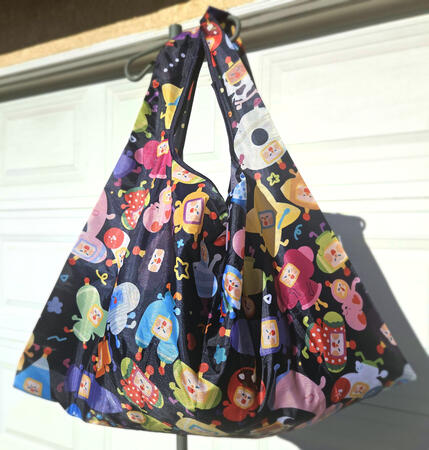 Katamari Eco Bag - folds up into a small square!