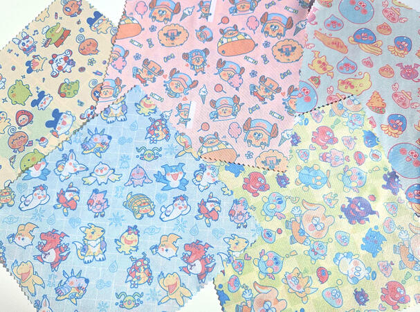 Microfiber cloths (Tamagotchi, Chopper, Dragon Quest, Digimon, Sonic Chao)