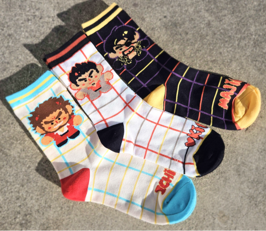 Yakuza themed socks